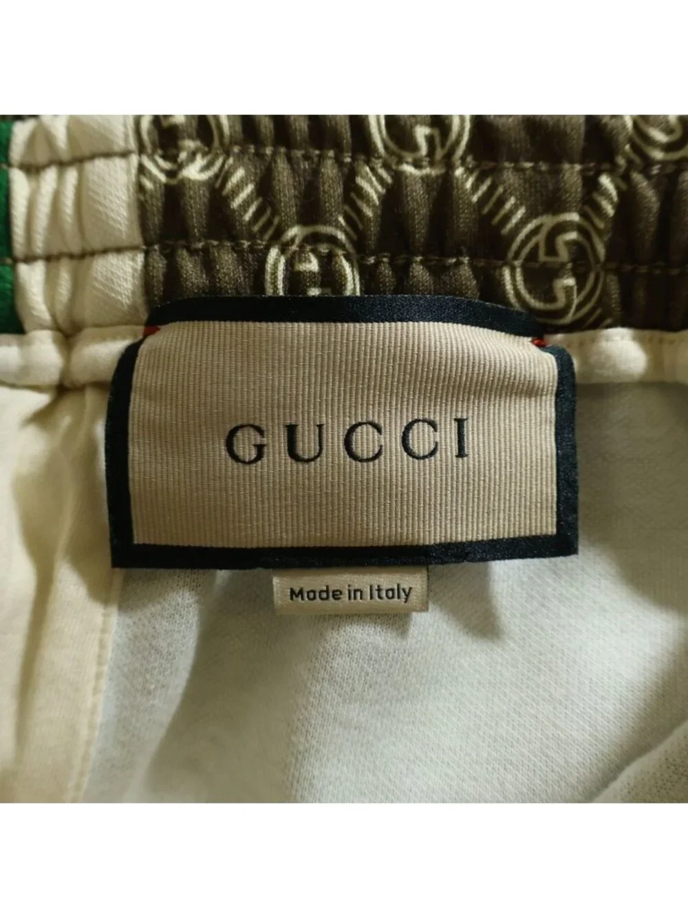 Gucci 22 AW Interlocking G Track Pants Sherry Line Side Snap Button Brown